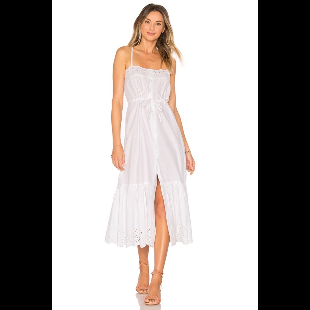 Mes Demoiselles white sun dress